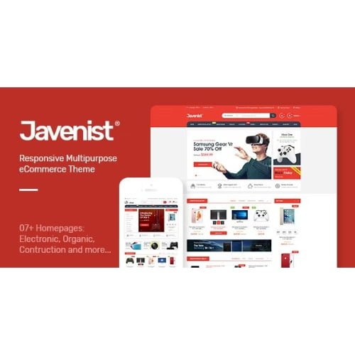 Javenist Multipurpose eCommerce WordPress Theme