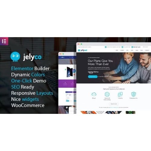 JelyCo ISP Telecom WordPress Theme