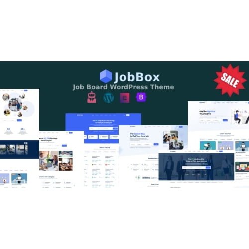 JobBox Job Board Career Portal Recruitment Agency WordPress Theme