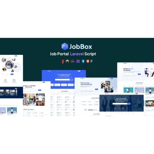 JobBox Laravel Job Portal Multilingual System