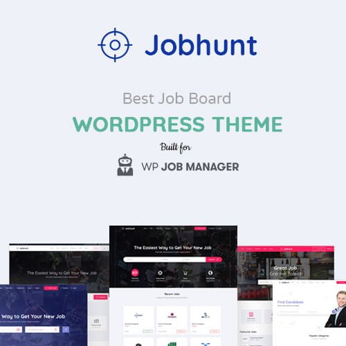Jobhunt Job Board WordPress theme for WP Job Manager