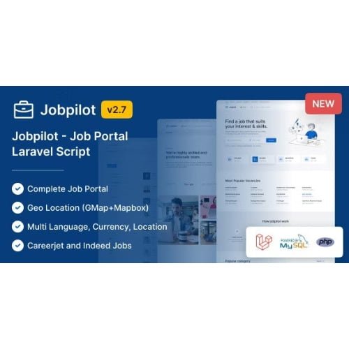 Jobpilot Job Portal Laravel Script