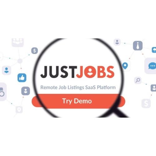 JustJobs Remote Job Listings SaaS platform