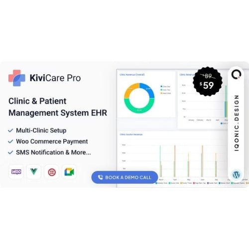 KiviCare Pro Clinic Patient Management System EHR Add on