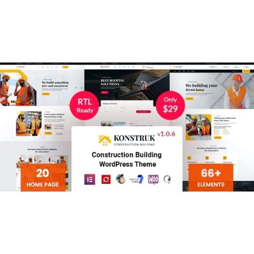Konstruk Construction WordPress Theme