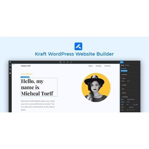 Kraft WordPress Website Builder