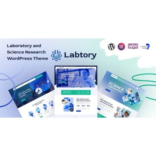 Labtory Laboratory and Science Research WordPress Theme