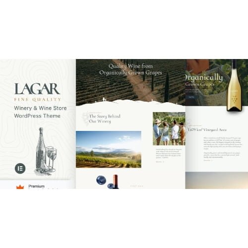 Lagar – Winery Wine Elementor Pro Theme Nulled