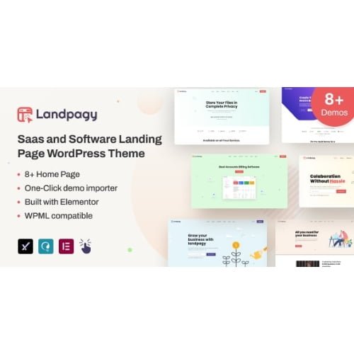 Landpagy Multipurpose Landing page WordPress Theme