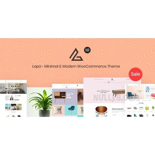 Lapa Minimal Modern WooCommerce Theme