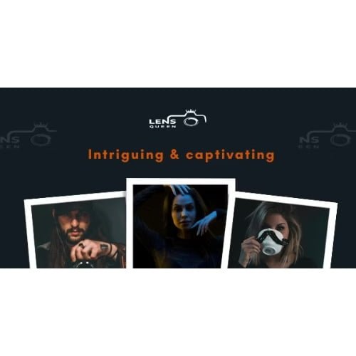 LensQueen Photographers Portfolio Booking and Digital Content Selling Platform