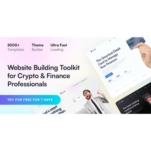 Level Financial Technology Crypto WordPress Theme