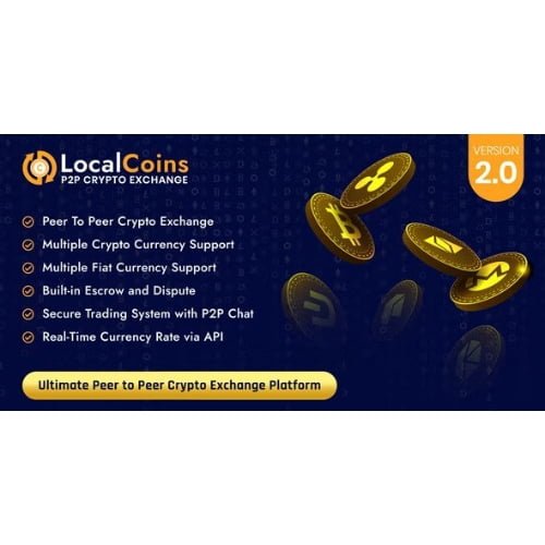 LocalCoins Ultimate Peer to Peer Crypto Exchange Platform