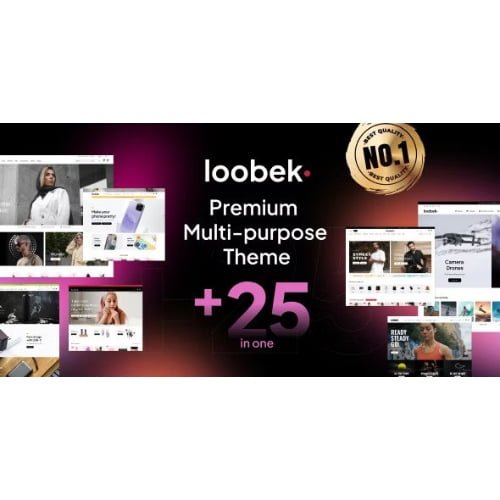Loobek Elementor Multipurpose WooCommerce Theme