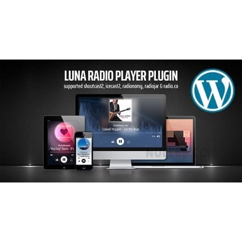 Luna Web Radio Player WordPress Plugin