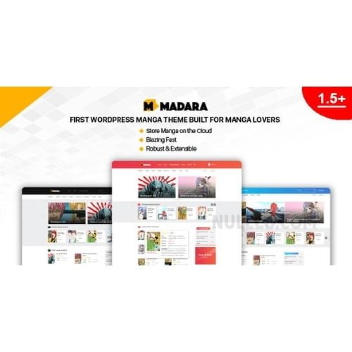 Madara WordPress Theme for Manga