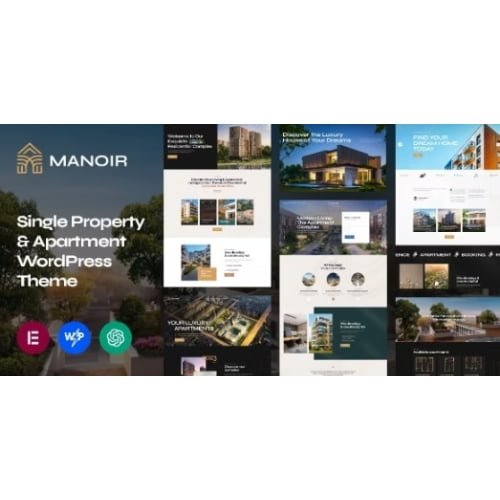 Manoir Single Property Apartment WordPress Theme Free Download