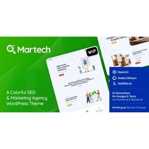 MarTech Marketing Agency WordPress Theme