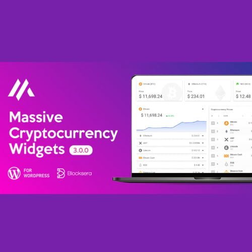 Massive Cryptocurrency Widgets Crypto Plugin