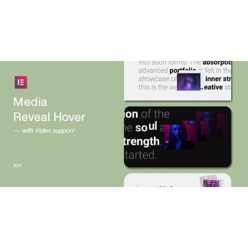 Media Reveal Hover for Elementor