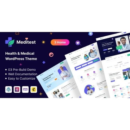 Meditest Health Medical WordPress Theme
