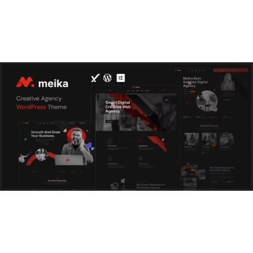 Meika – Creative Agency WordPress Theme