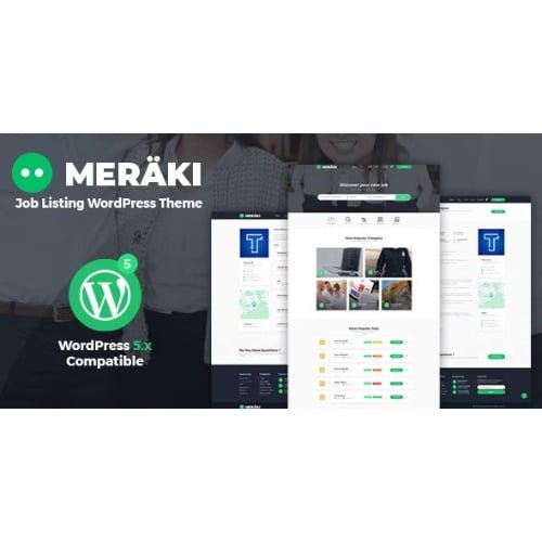 Meraki Job Board WordPress Theme