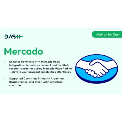 Mercado Pago – Dash SaaS Add on Free Download