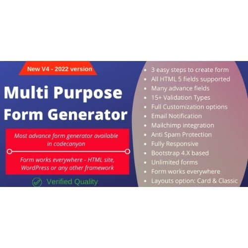 Multi Purpose Form Generator docusign All types of forms SaaS Nulled 2