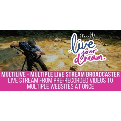 MultiLive Multiple Live Stream Broadcaster Plugin for WordPress