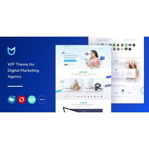 NanoText Digital Marketing WordPress Theme