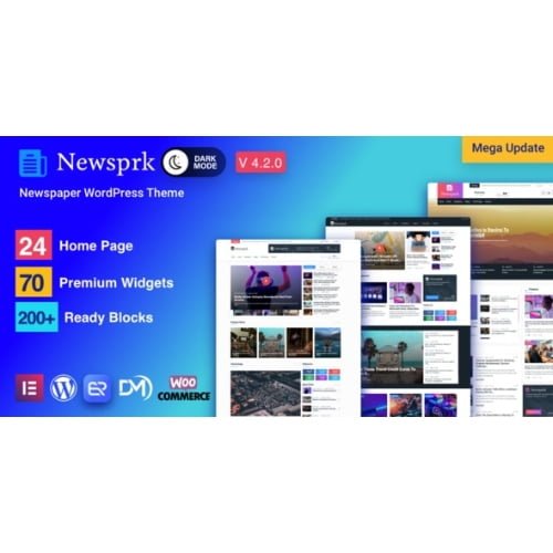 Newsprk Newspaper WordPress Theme Nulled