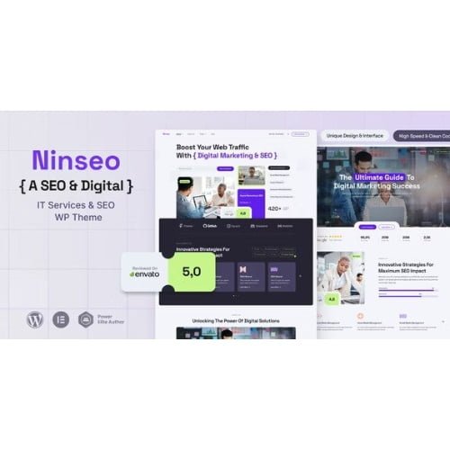 Ninseo IT Services SEO WordPress Theme