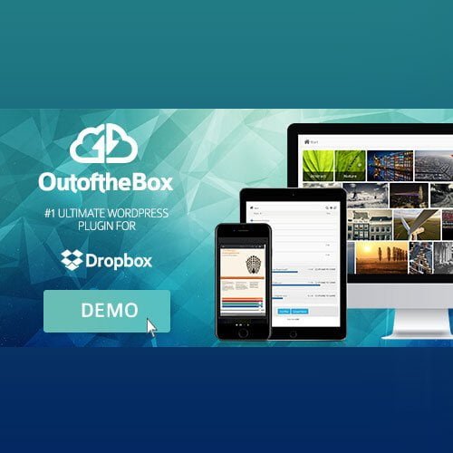 Out of the Box Dropbox plugin for WordPress