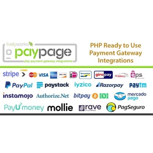 PayPage PHP ready to use Payment Gateway Integrations livelyworks Nulled 1