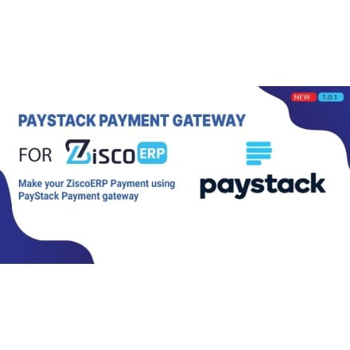 PayStack Payment Gateway for ZiscoERP