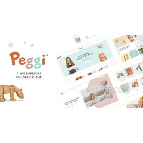 Peggi Multipurpose Children Theme