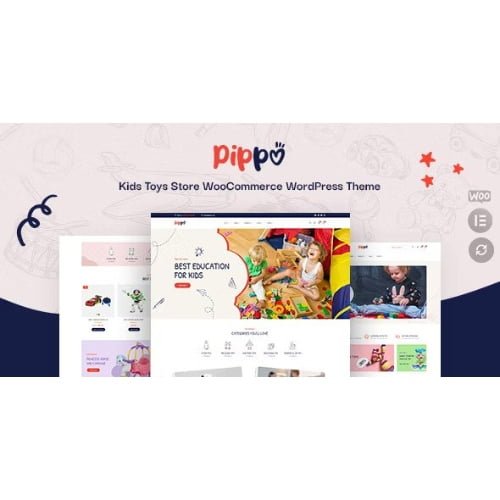 Pippo Kids Toys Store WooCommerce WordPress Theme