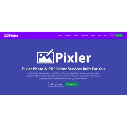 Pixler Photo And PDF Editor Script 1152x576 1