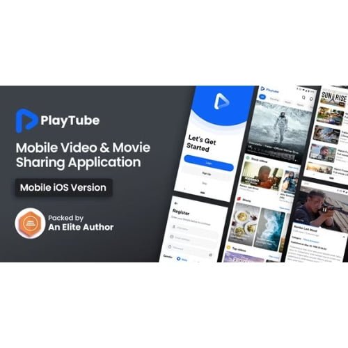 PlayTube IOS Sharing Video Script Mobile IOS Native Application