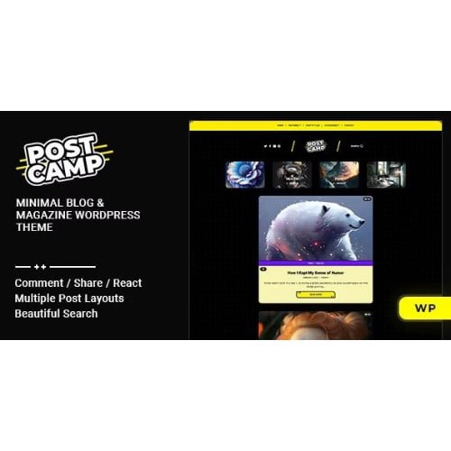 Postcamp Blog Magazine WordPress Theme