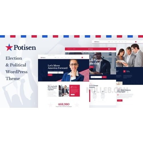 Potisen Election Political WordPress Theme