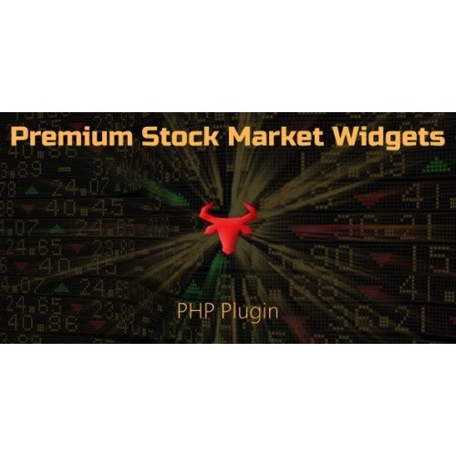 Premium Stock Market Forex Widgets PHP Plugin