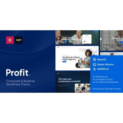Profit Business WordPress Theme