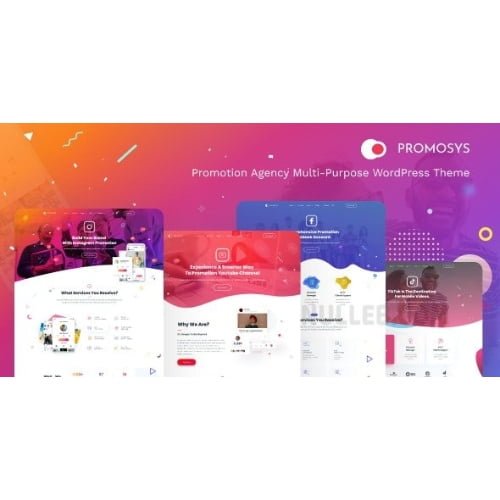 PromoSys Promotion Services Multi Purpose WordPress Theme 1