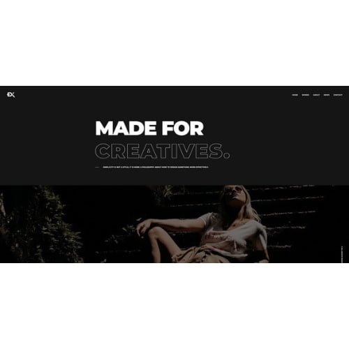Pucestar Creative Showcase Portfolio WordPress Theme Nulled