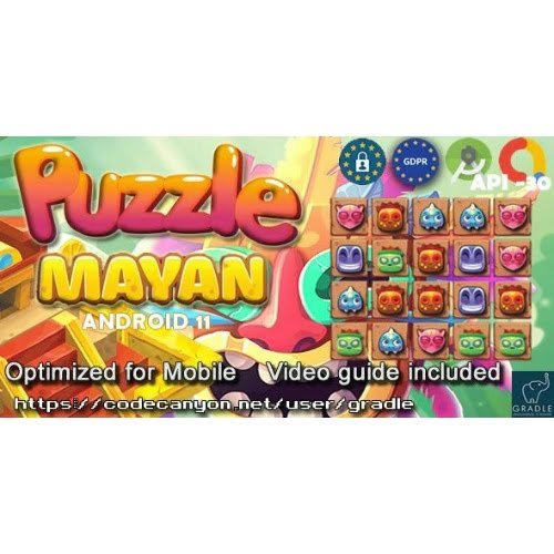 Puzzle Mayan Admob GDPR Android Studio