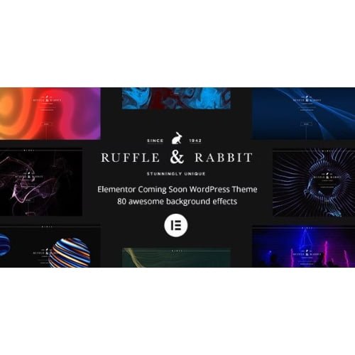 Rabbit Elementor Coming Soon WordPress Theme