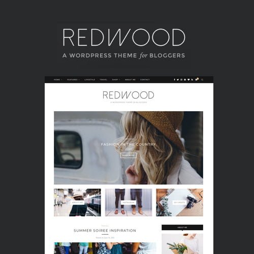 Redwood A Responsive WordPress Blog Theme