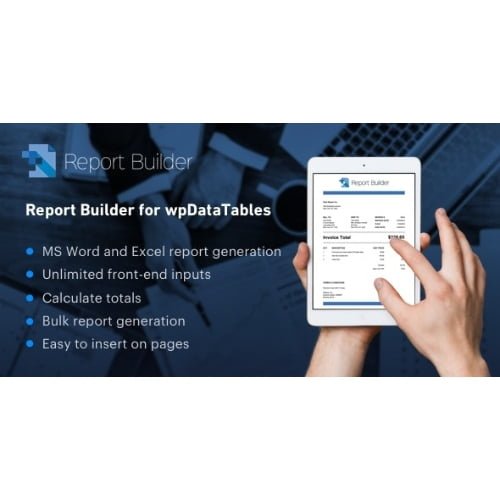 Report Builder add on for wpDataTables Nulled